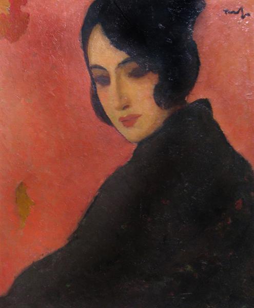 Spanish Woman, 1928 - Nicolae Tonitza