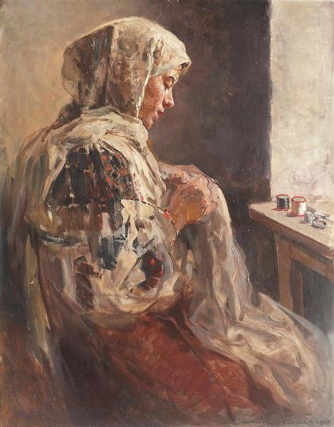 Seaming Wench, 1929 - Nicolae Vermont