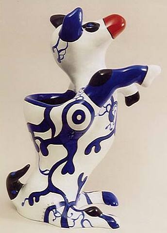 Dog Vase, 2000 - 妮基·桑法勒