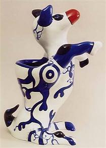 Dog Vase - Niki de Sainte Phalle