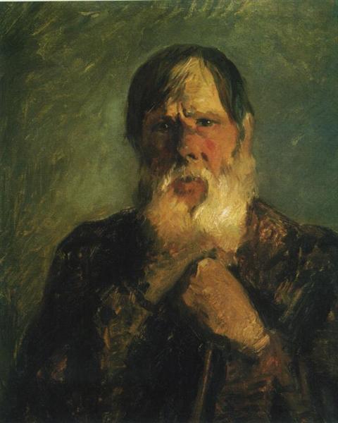 Portrait of Piotr Ge, the Artists Son, 1884 - Nikolai Ge 