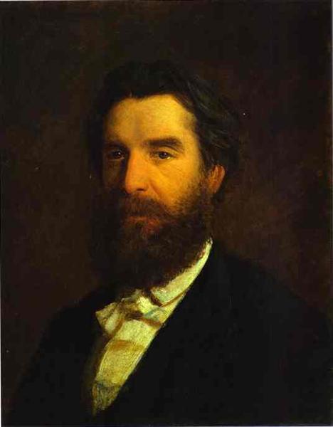 Portrait of Ivan Zabela, 1871 - Nikolai Ge