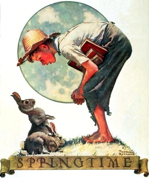 Bunny Boy, 1935 - Норман Роквелл