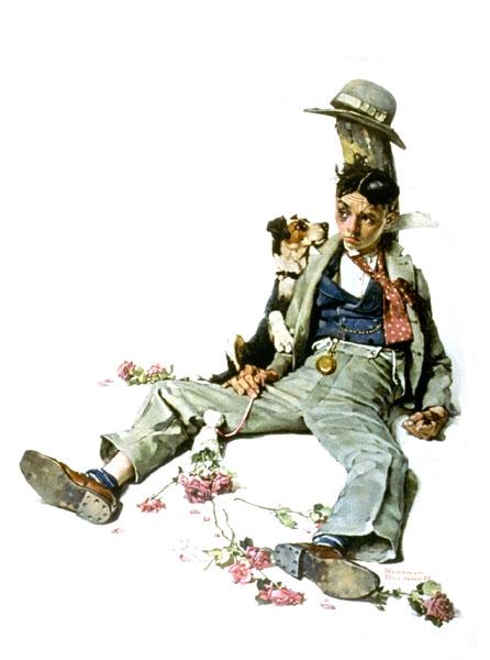 Rejected Suitor, 1976 - Norman Rockwell
