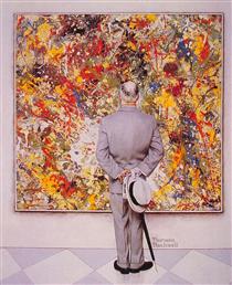 The Connoiseur - Norman Rockwell