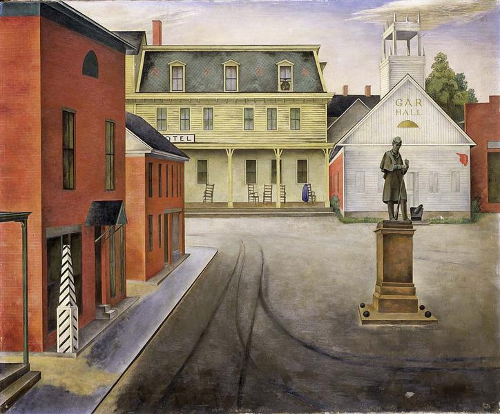 Town Square, 1939 - O. Louis Guglielmi