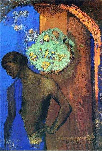 Святий Іоан (Синя туніка), 1892 - Оділон Редон