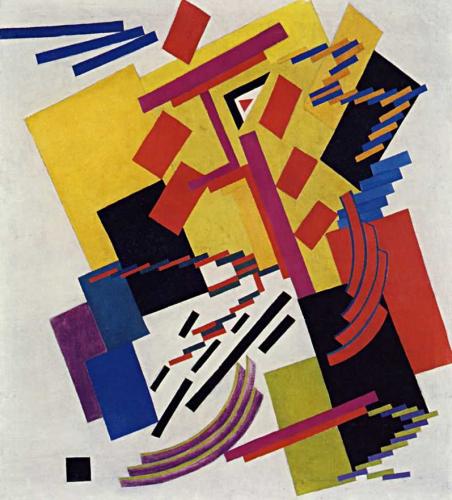 Non-objective Composition, 1916 - Ольга Розанова