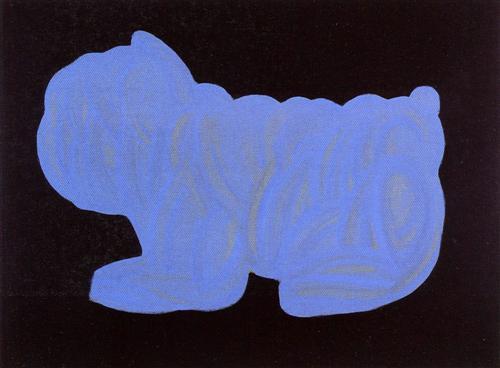 Blue Dog II, 1993 - Omer Uluc