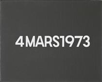 4 Mars 1973 (from Today Series) - 河原溫