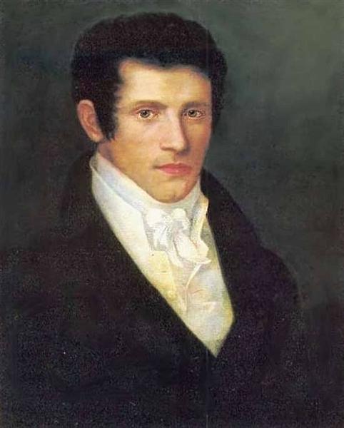 Male portrait, 1826 - Orest Adamowitsch Kiprenski