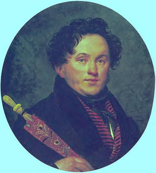 Portrait of Dmitry Nikolaevich Filosofov, 1826 - Орест Кіпренський