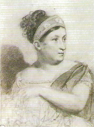 Portrait of Ekaterina Semenova, 1815 - Orest Kiprensky