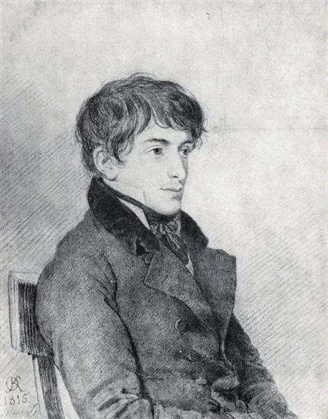 Portrait of Nikita Mikhailovich Muraviev, 1815 - Орест Кіпренський