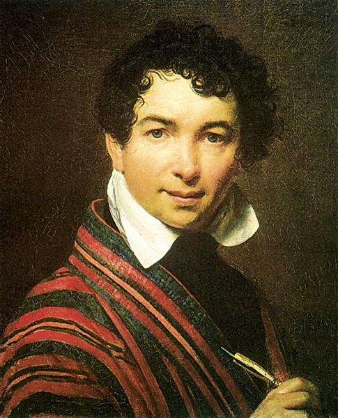 Self-portrait, 1828 - Orest Kiprensky
