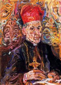 Cardinal della Costa - Oskar Kokoschka