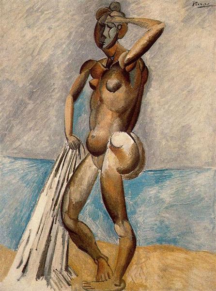 Bather, 1908 - Pablo Picasso