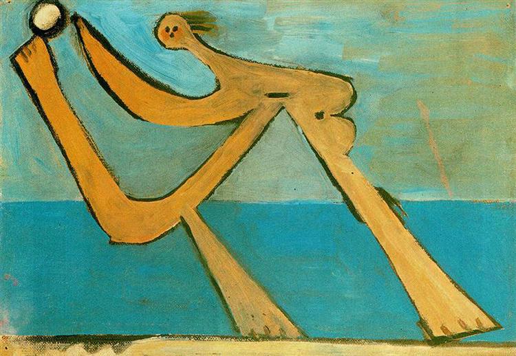 Купальниця, 1928 - Пабло Пікассо