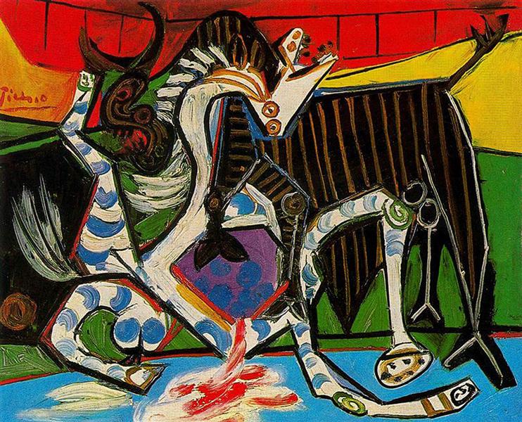 Bullfight, 1934 - Пабло Пикассо