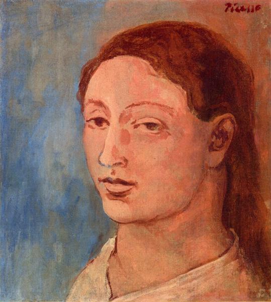 Fernande's Head, 1906 - Пабло Пикассо