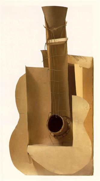 Guitar, 1912 - Pablo Picasso