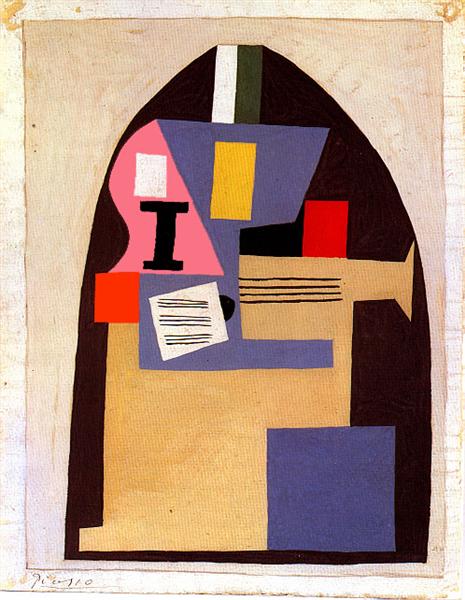 Guitar, 1920 - Пабло Пикассо