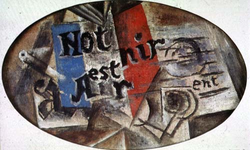 Наше Майбутнє у повітрі, 1912 - Пабло Пікассо