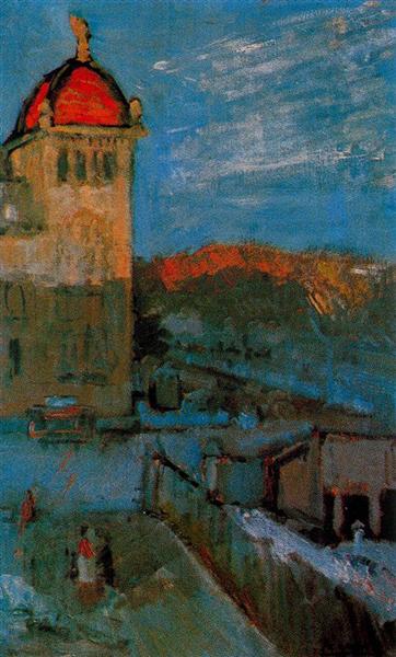 Palace of Arts, Barcelona, 1903 - Pablo Picasso