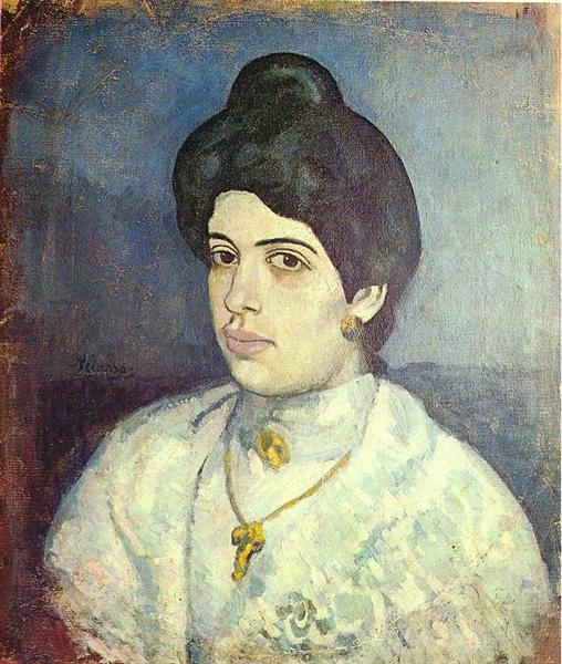 Portrait of Corina Romeu, 1902 - Pablo Picasso