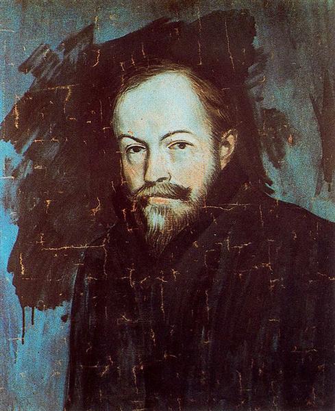 Портрет Себастьї Юньєнта Санса, 1904 - Пабло Пікассо