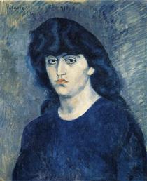 Portrait de Suzanne Bloch - Pablo Picasso