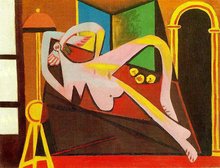 Лежача жінка, 1929 - Пабло Пікассо