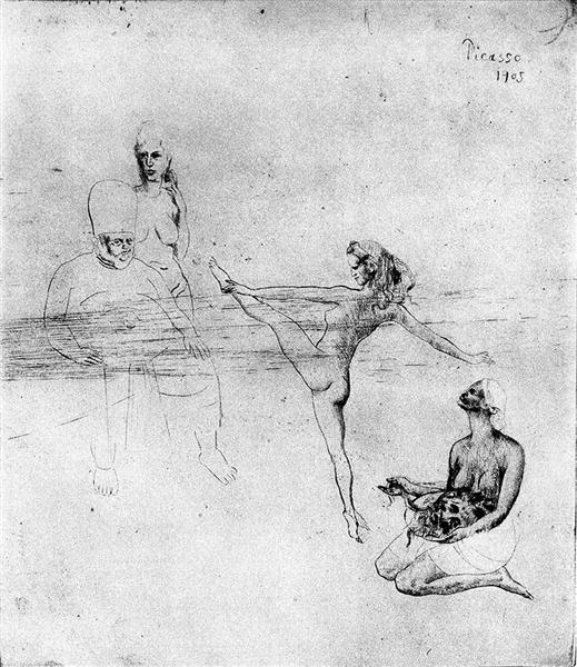 Саломея, 1905 - Пабло Пікассо