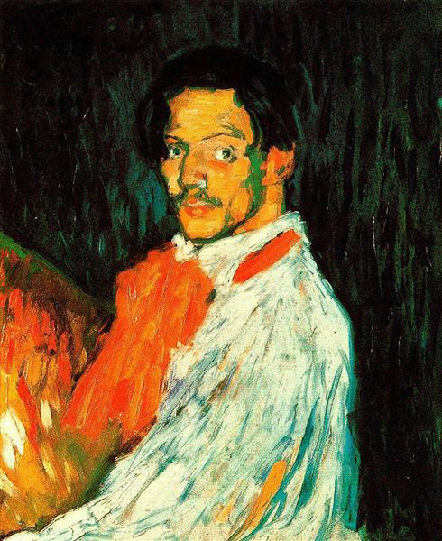 Self-Portrait, 1901 - Pablo Picasso