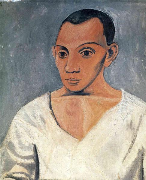Self-Portrait, 1906 - 畢卡索