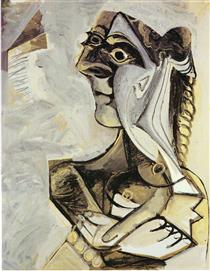 Woman with braid - Pablo Picasso