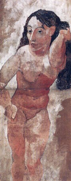 Woman With Comb Pablo Picasso Wikiart Org