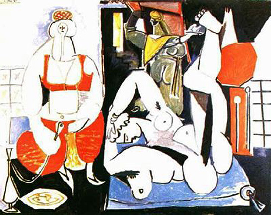 Алжирські жінки, 1955 - Пабло Пікассо