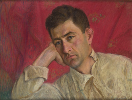 Axel Bakunts portrait, 1932 - Panos Terlemezian