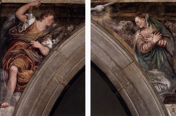 Annunciation, 1558 - 委羅内塞
