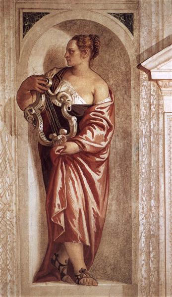 Muse with Lyre, 1560 - 1561 - Paul Véronèse