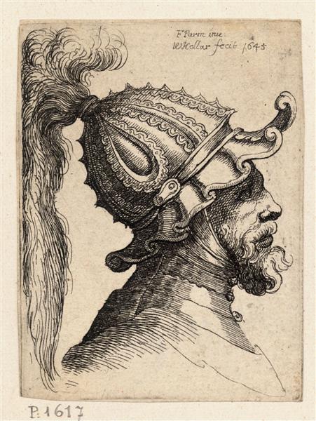 Helmet with wavy brim - Parmigianino