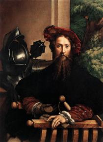 Portrait of Gian Galeazzo Sanvitale - Пармиджанино