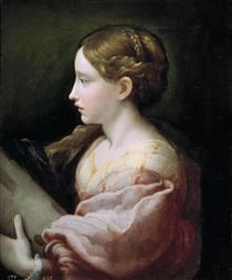 Heilige Barbara - Parmigianino