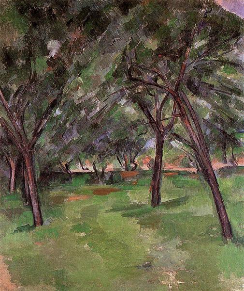 A Close, 1890 - Paul Cezanne