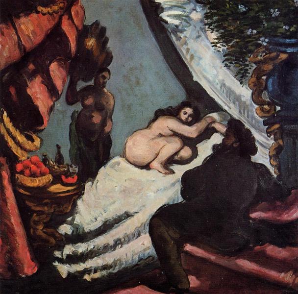 A Modern Olympia, 1870 - Paul Cezanne