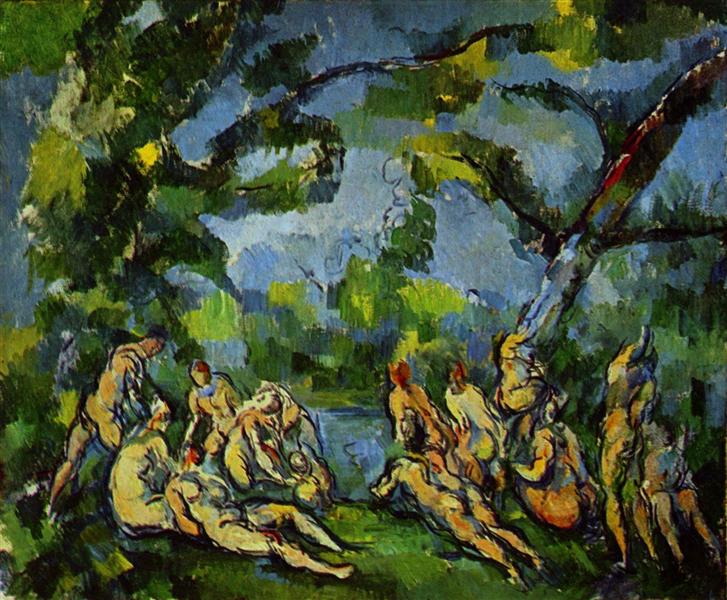 Bathers, 1905 - Paul Cézanne