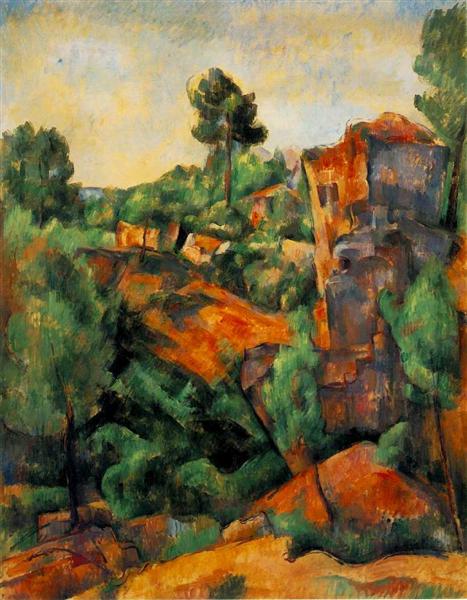Bibemus Quarry, 1898 - Paul Cezanne