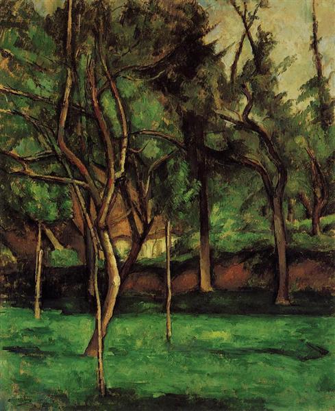 Orchard, 1882 - Paul Cézanne
