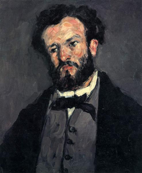 Portrait of Anthony Valabregue, c.1870 - Paul Cézanne